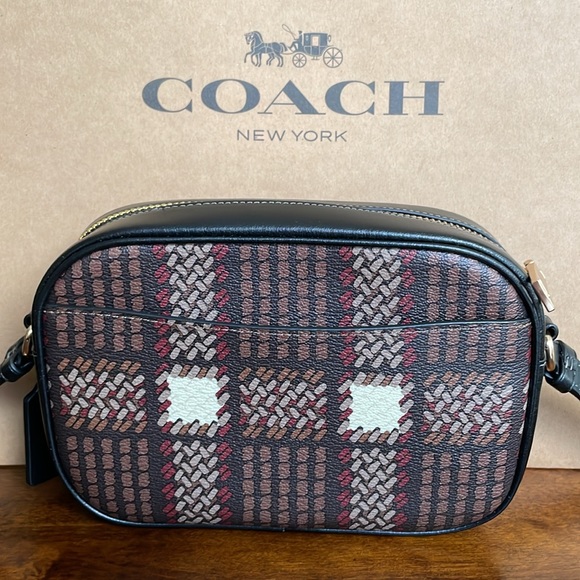 NWT Coach Plaid Mini Jamie - Picture 2 of 7